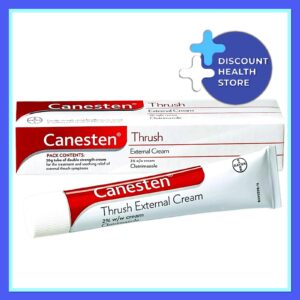 Canesten 2% Thrush Cream - Relief From Thrush, Itching & Irritation - 20g